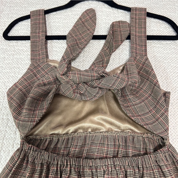 Plaid Midi Dress size Small - Picture 6 of 9